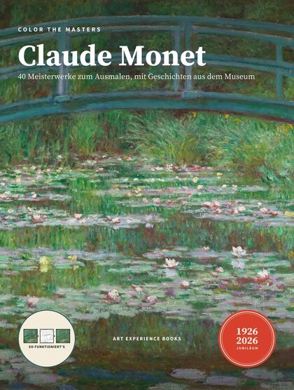 Cover: Color the Masters, Claude Monet